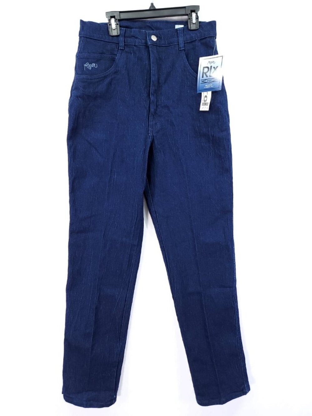Vintage Roper Jeans 29x32 High Rise Western Cowgirl Straight Denim EmbroiderLogo